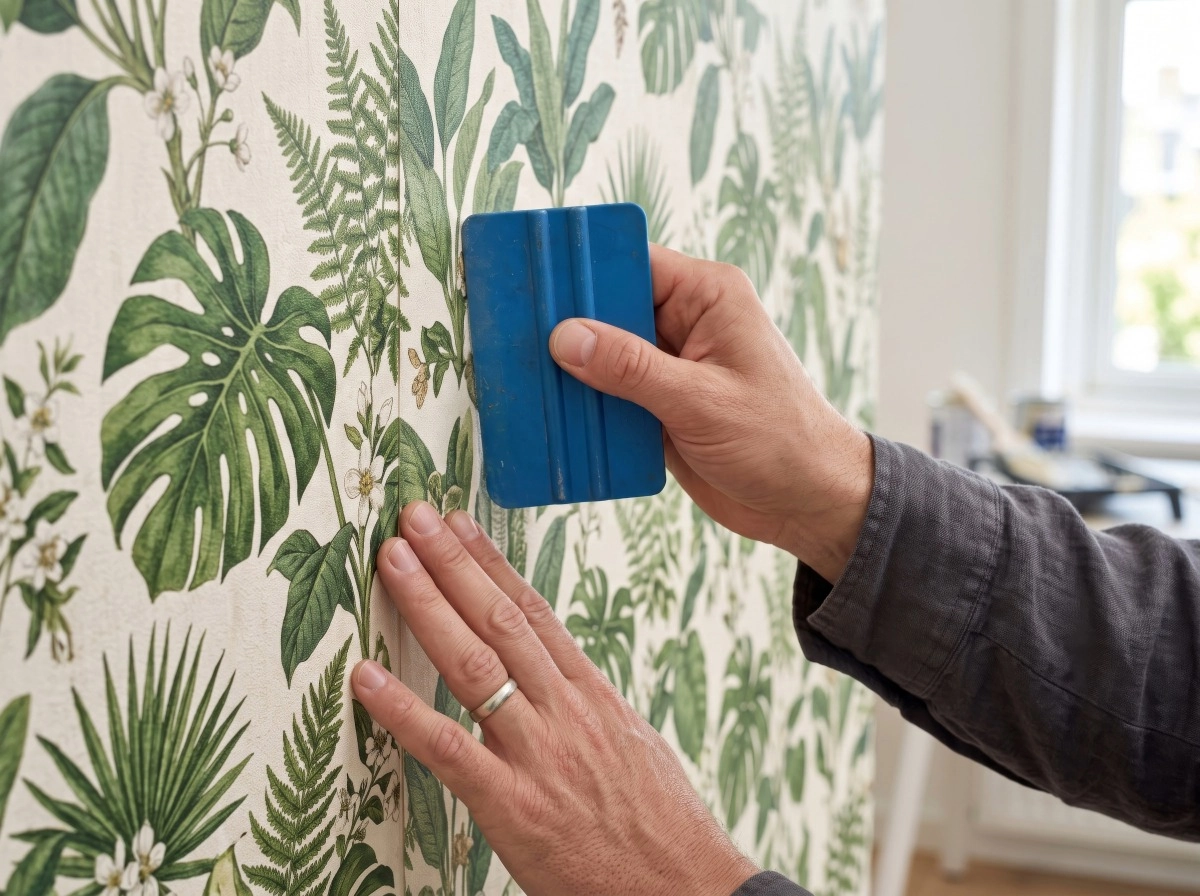 Wallpaper installation pic