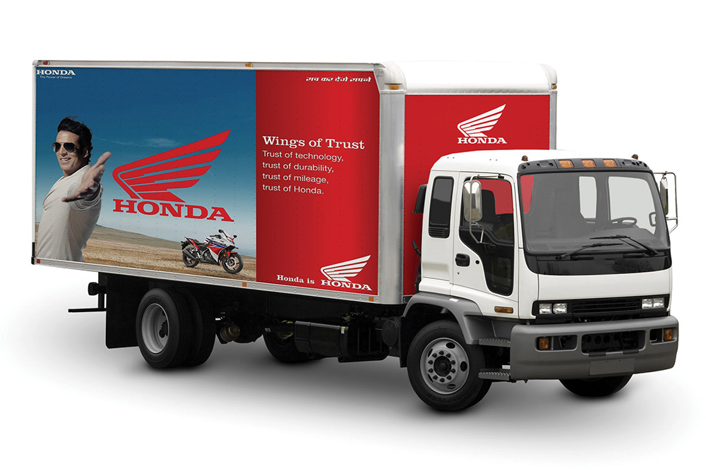 Custom Fleet Graphics & Truck Graphics in Delhi Gurgaon NCR